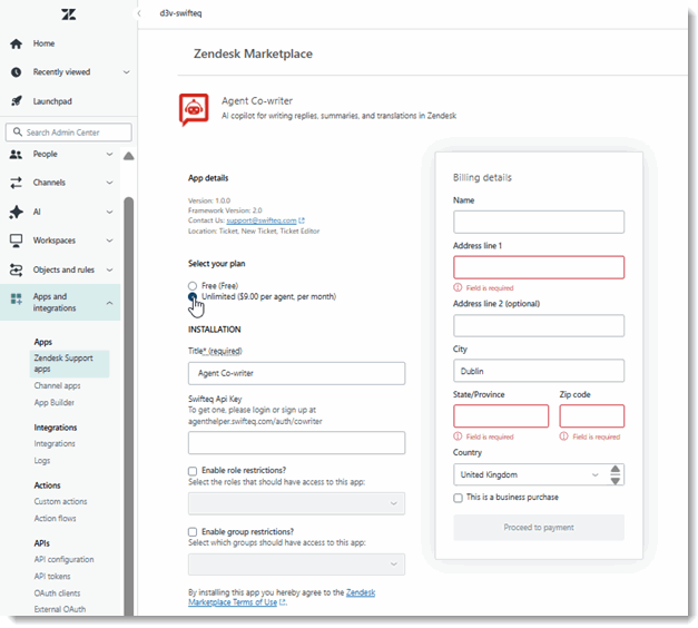 047 Install Select Pricing Plan in Admin Center.gif